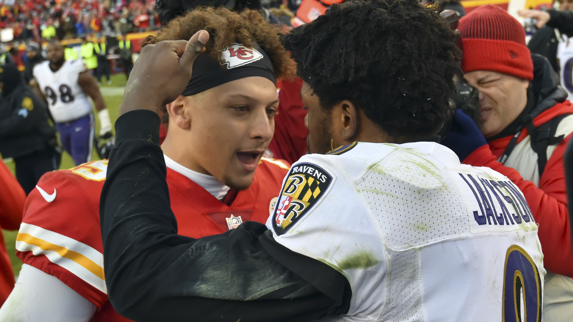 Lamar Jackson is itching to compete against Patrick Mahomes.
