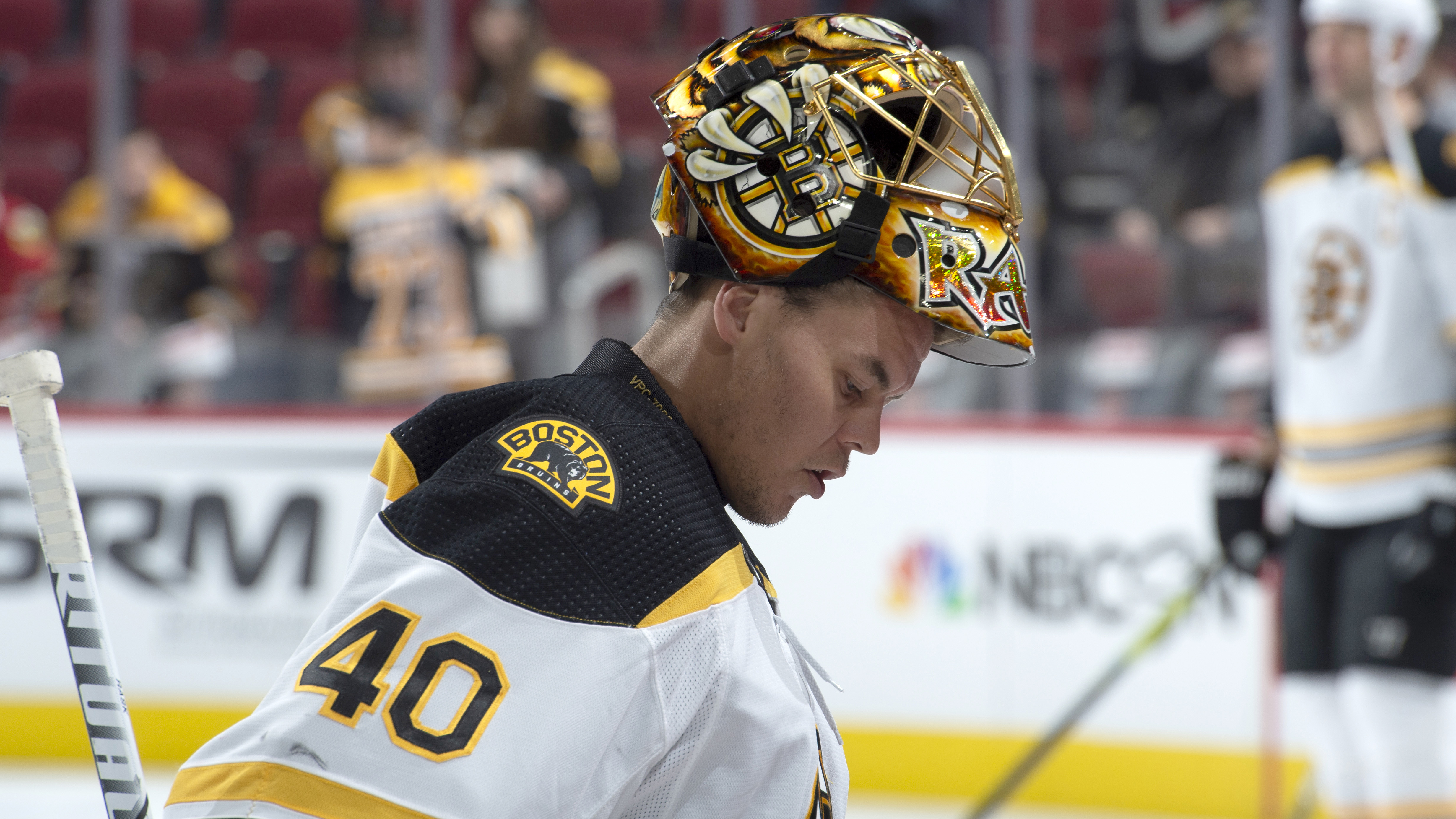 rask bruins jersey