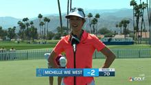 Gabi Ruffels Chips In For Birdie Twice In First Round Of Ana Inspiration Nbc Sports