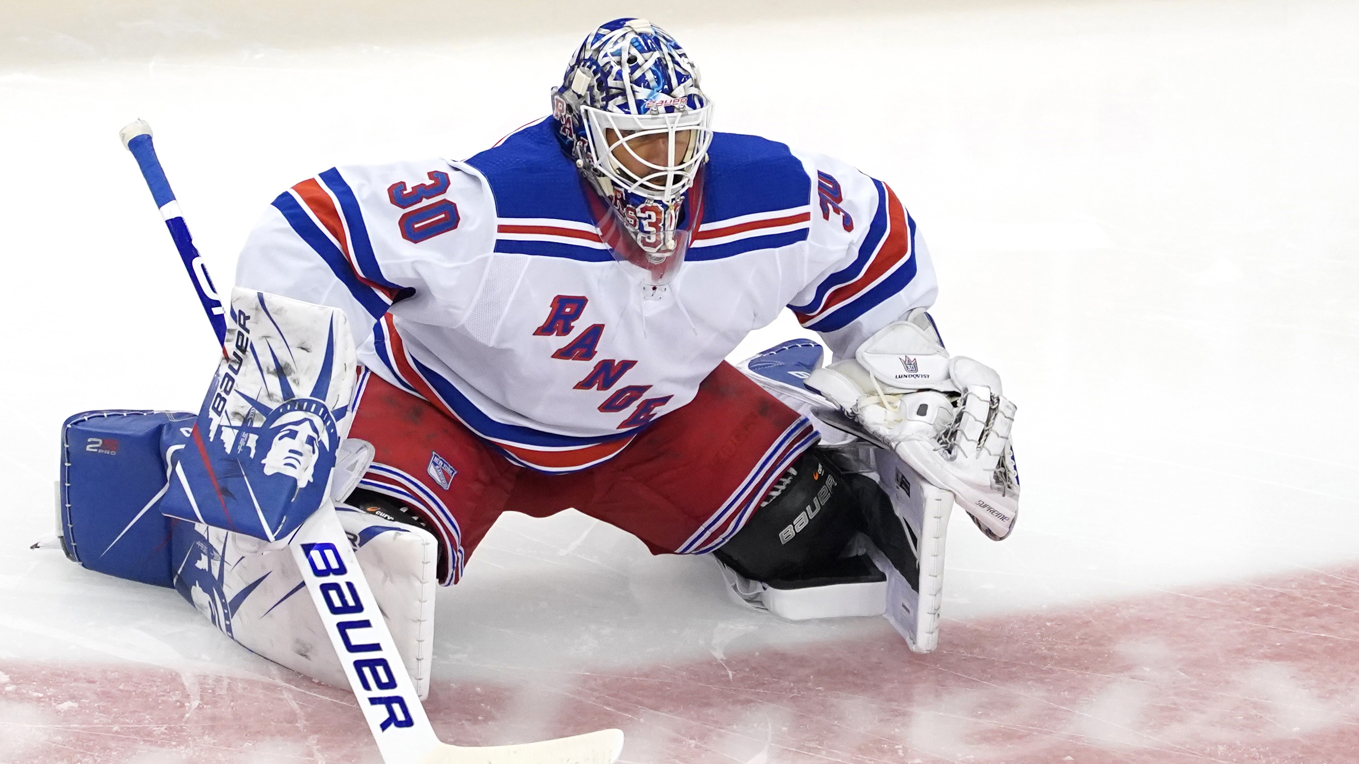 Henrik Lundqvist Hits The Ice Weeks After Heart Surgery