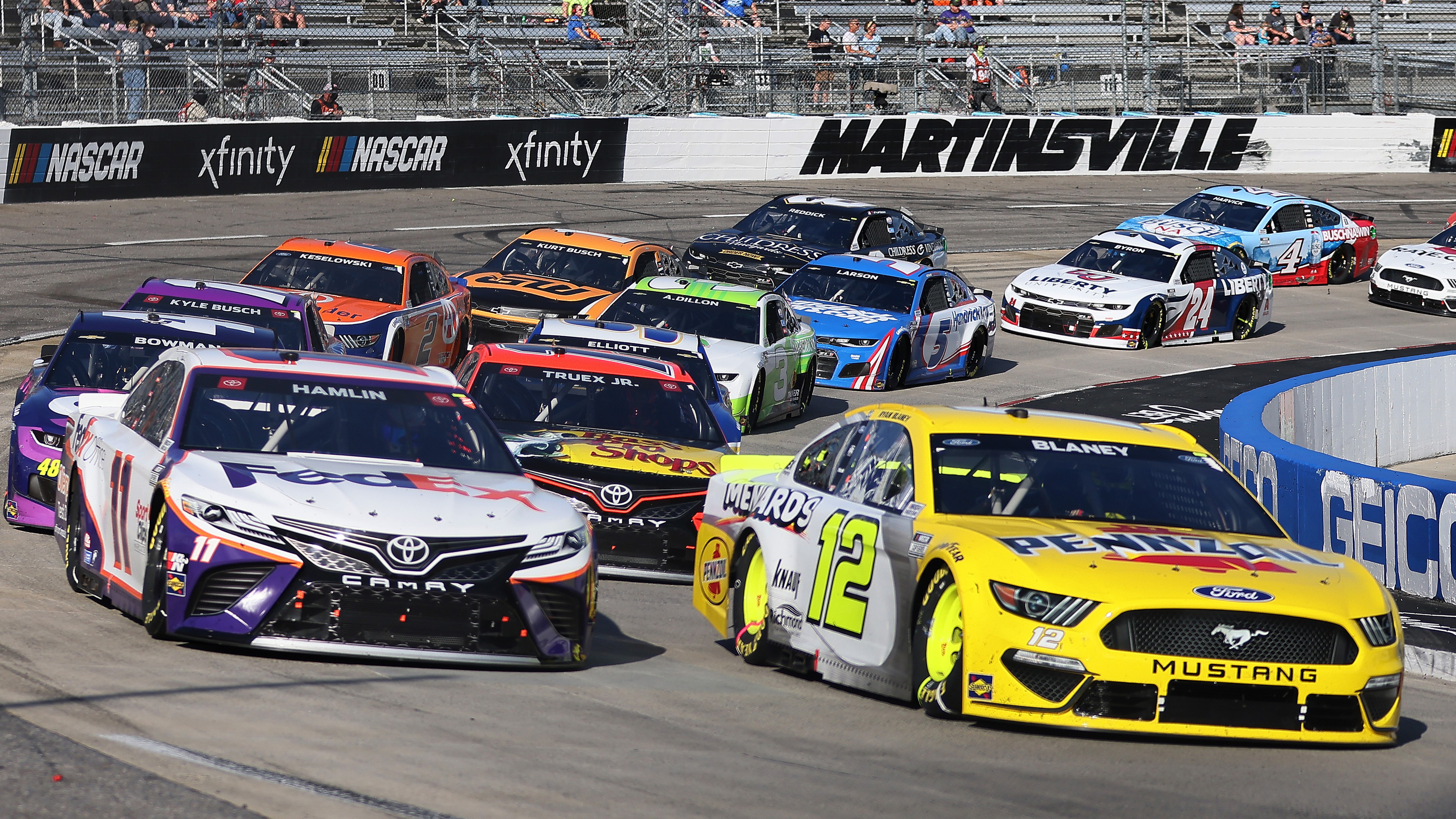 Martinsville Cup Results Nascar Talk Nbc Sports