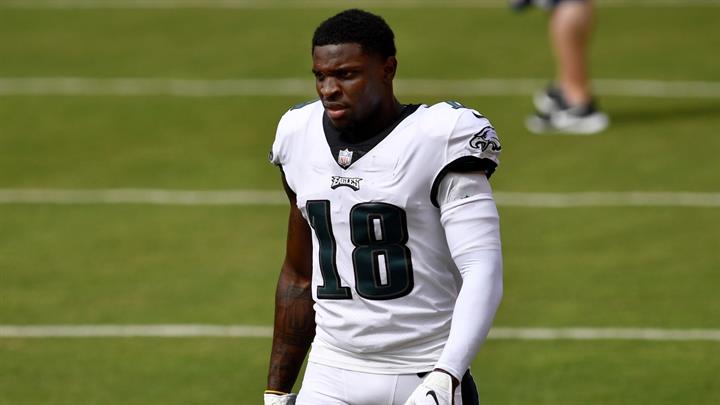 Alshon Jeffery Taking Part In Eagles Practice