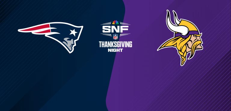 Watch live: Vikings, Patriots even at the break