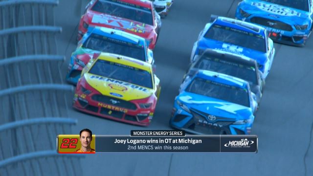 Nascar Was Joey Logano S Michigan Cup Race Restart Unfair Nbc Sports