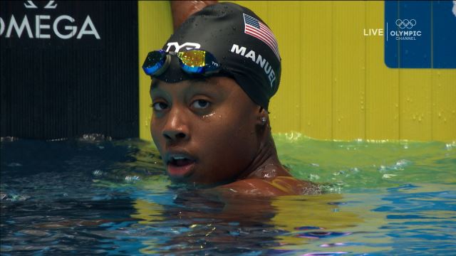 World Swimming Championships Simone Manuel Wins 100m